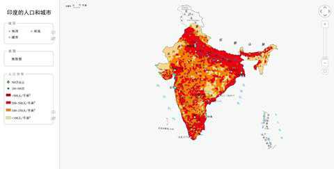 印度的人口与城市分布