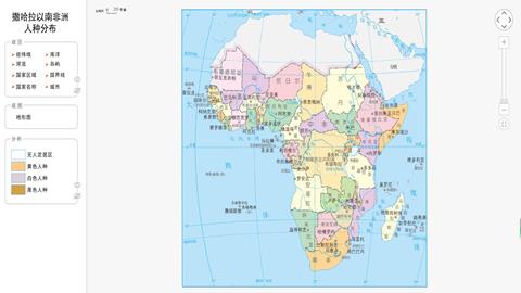 撒哈拉以南非洲人中分布