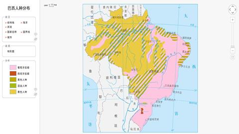 巴西人种分布