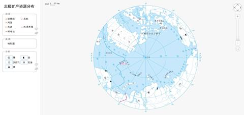北极矿产资源分布