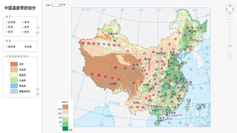 中国温度带的划分