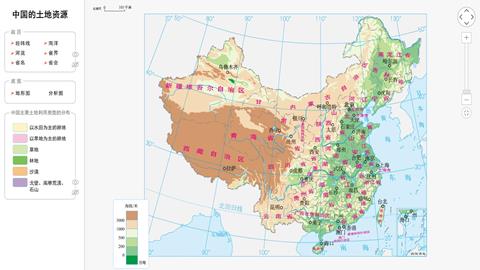 中国的土地资源