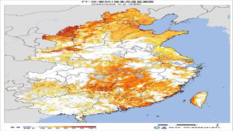 某日部分省区天气预报图