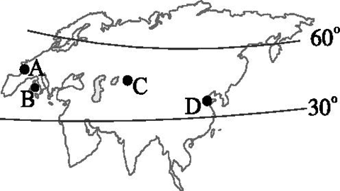 局部海陆分布图