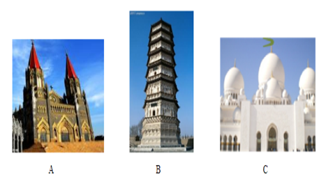 世界三大宗教建筑物图