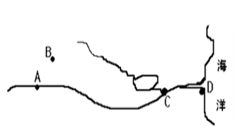 聚落分布示意图