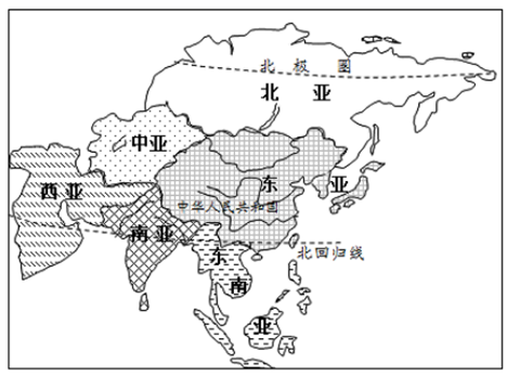 亚洲地理分区