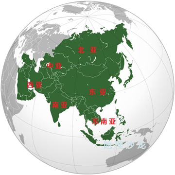 亚洲地理分区