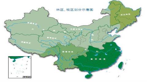 林牧区划分图