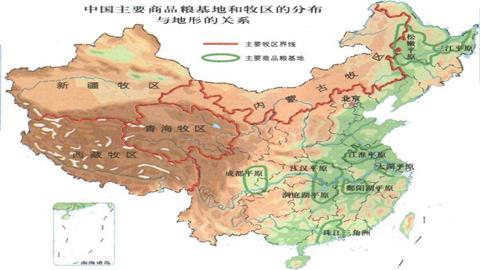 土地利用与地形