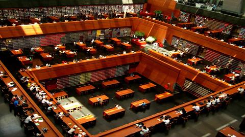 文化中心-国家图书馆内景