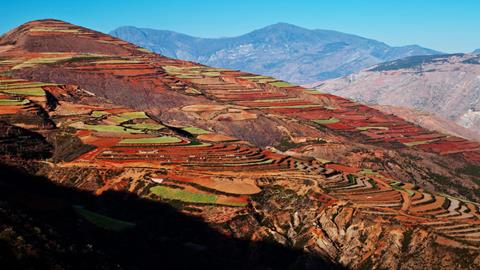 云南东川红土地