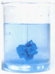 图片硫酸铜溶液-结晶平衡