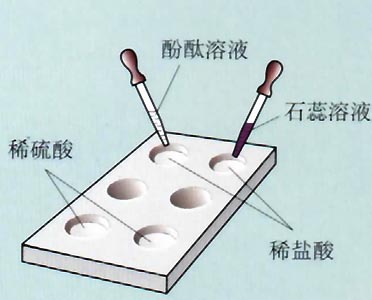 图片酸与指示剂作用