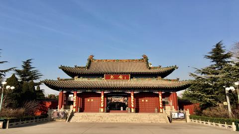 图片山西临汾尧庙