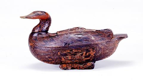 图片春秋时期冶漆器