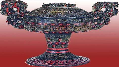 图片春秋时期冶漆器