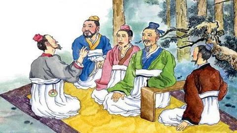 图片百家争鸣—私学兴盛文化发展