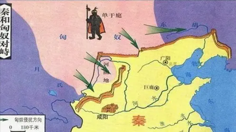 图片秦和匈奴对峙