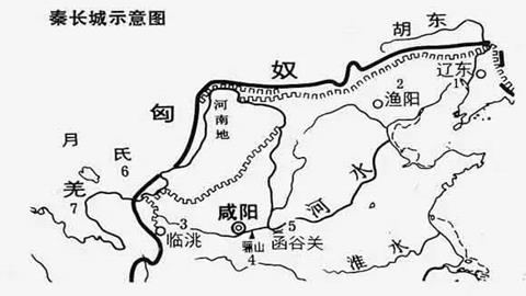 图片秦长城示意图