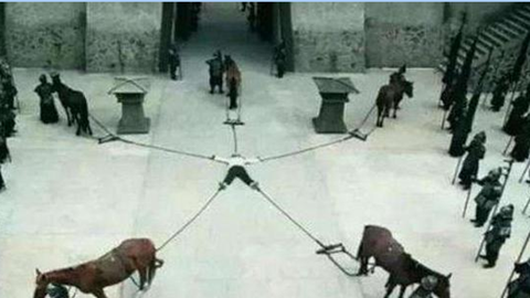 图片死刑：车裂