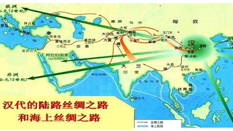 图片汉代海上航路示意图3