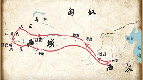 图片张骞出使西域的原因