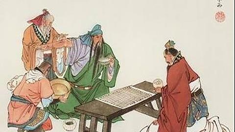 图片关羽刮骨疗伤