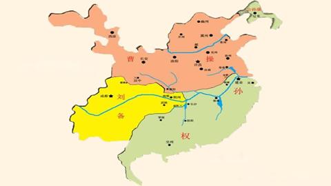 图片曹操统一北方后天下形势图