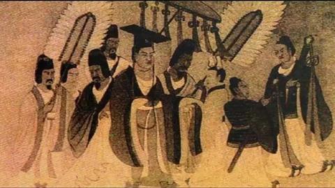 图片《女史箴图》（摹本﹒局部）