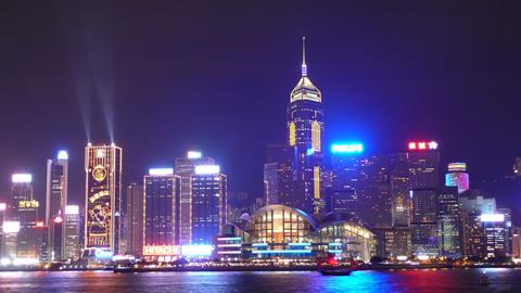 图片回归后的香港