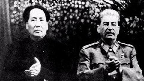 图片毛泽东和斯大林