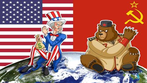 图片美国和苏联冷战