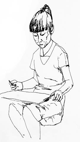 图片学生作品：在校园中健康成长