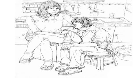 图片学生作品：在校园中健康成长