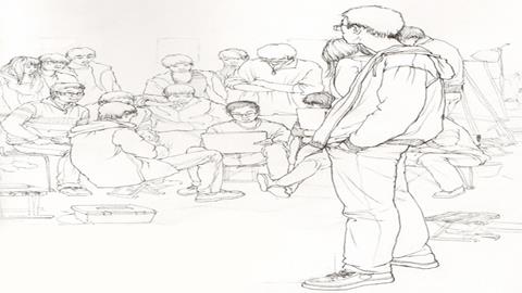 图片学生作品：在校园中健康成长