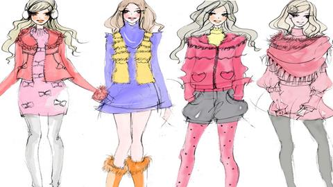 图片女教师夏冬装设计