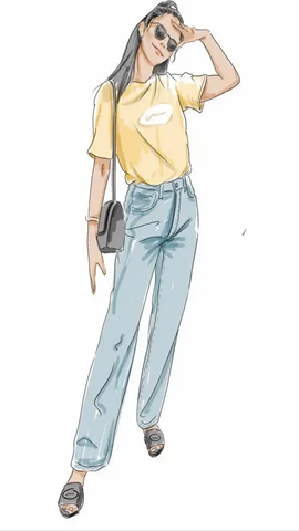 图片图片素材：休闲装