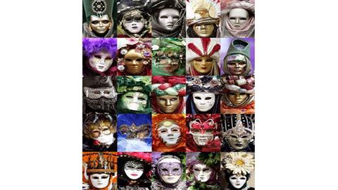 图片威尼斯狂欢节面具