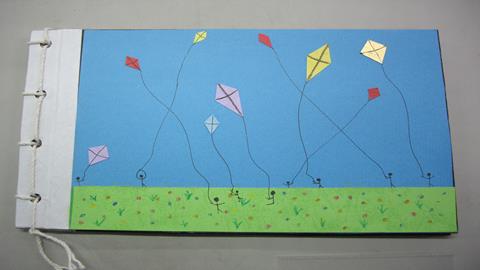 图片风筝手工书