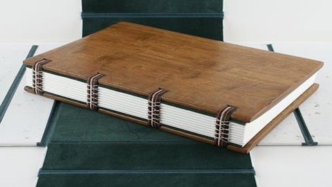 图片木质手工书