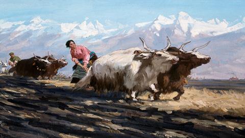 图片董希文-千年土地翻了身