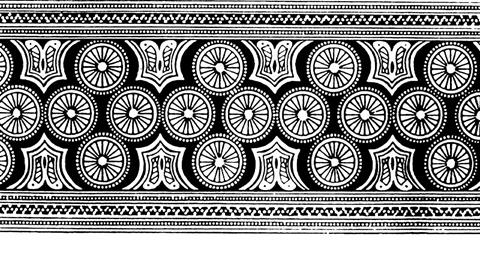 图片圆圈几何纹样