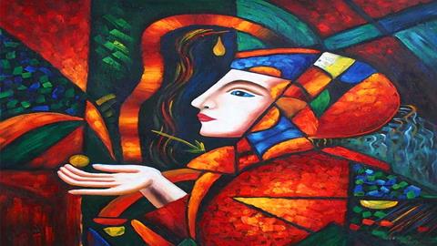 图片虔诚的女人