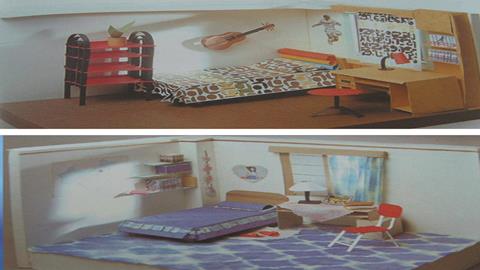 图片学生作品_手工卧室