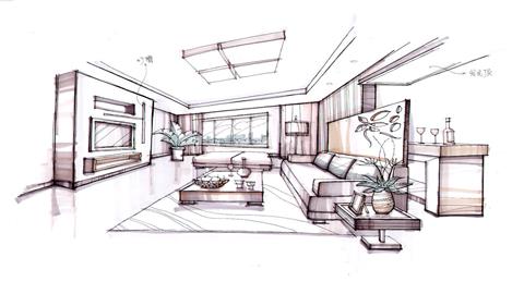 图片居室透视图