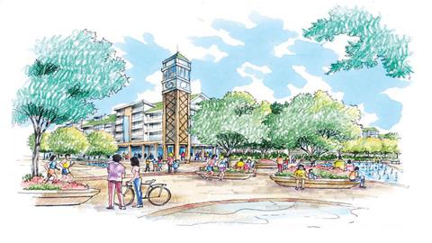 图片学生作品_小区规划