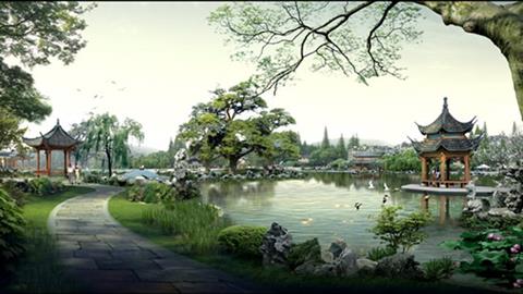 图片古典园林风景