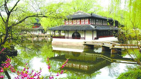 图片美丽的古典园林