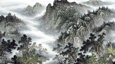 图片山水国画
